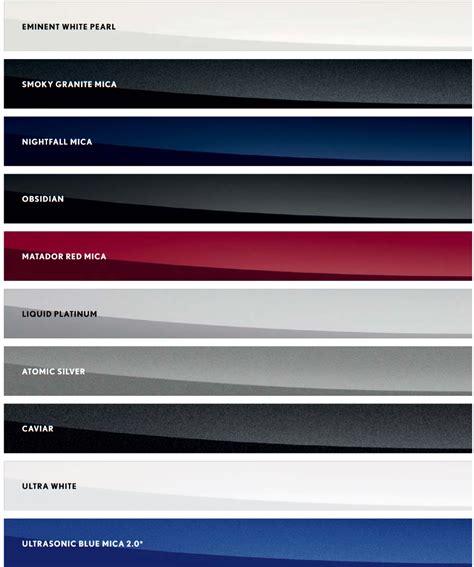 Lexus Paint Codes And Color Charts