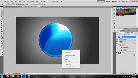 How To Create A Glass Orb Adobe Photoshop Tutorial Youtube