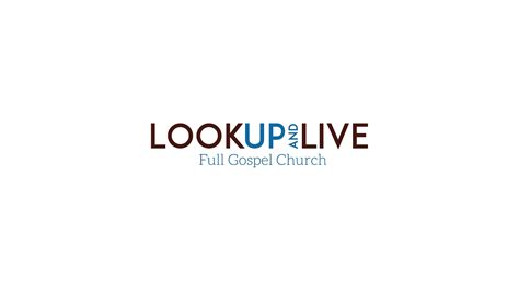 Look Up And Live Full Gospel Church Service Recurring YouTube