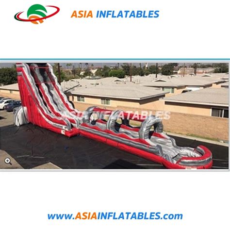 Giant Inflatable Water Park Screaming Slide For Adult China Giant Inflatable Water Slide And