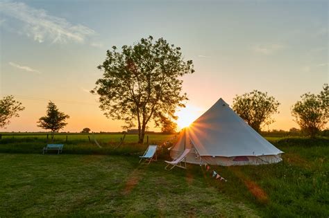 Glamping in the Mendip Hills Area of Outstanding Natural Beauty