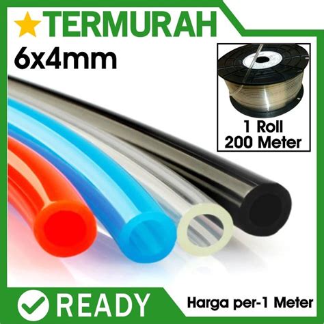 Jual Selang Pu X Mm Meteran X Mm X Polyurethane Pneumatic Angin