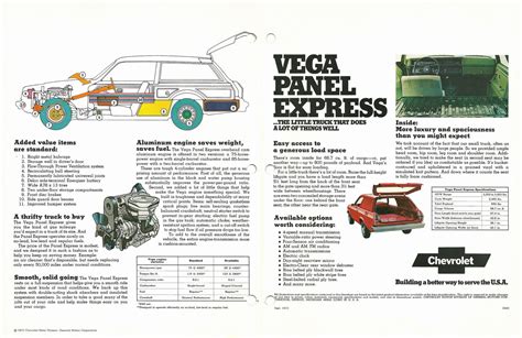 1974 Chevrolet Vega Panel Express Folder