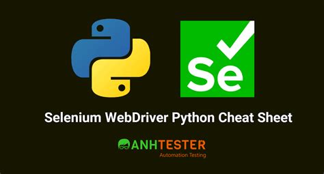 Các Lệnh Truy Vấn Trong Selenium Webdriver Python Anh Tester