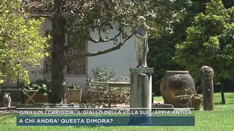 Gina Lollobrigida Il Giallo Della Villa Sull Appia Antica Mattino