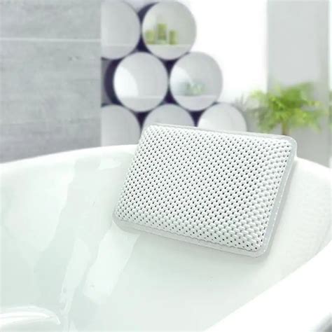 Thicken Bath Pillow PVC Soft Waterproof SPA Headrest Bathtub Pillow ...