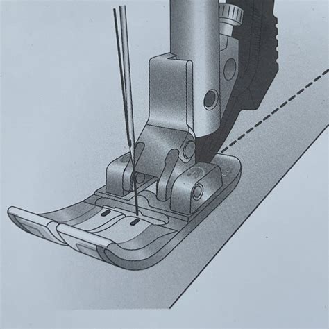 Pied presseur standard avec système IDT pour toutes les machines Pfaff