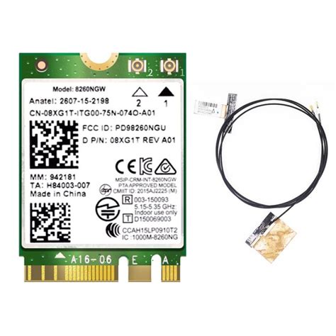 Ngw Wifi Card Xantenna G Ghz M Bluetooth Ngff M