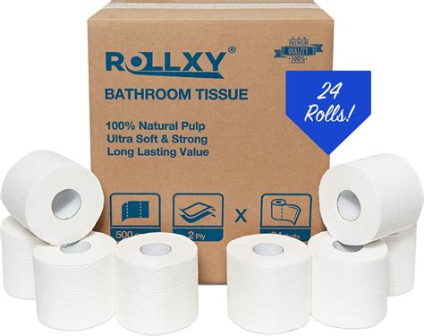 Amazon Toilet Paper Rolls Sealed Pack White Mega Rolls Ply