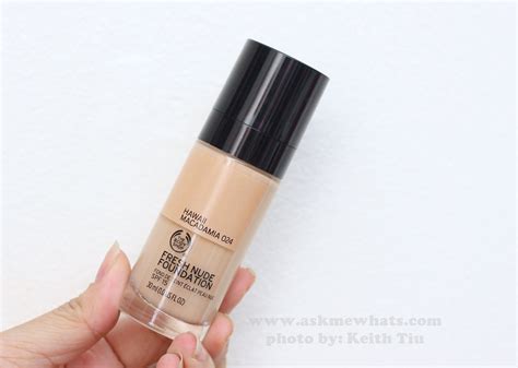 Body Shop Fresh Nude Foundation 012 30Ml 2015 Harga