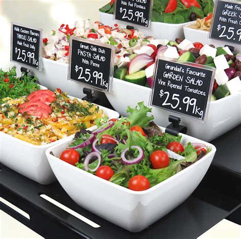 Food Display Mta Salad Bowls