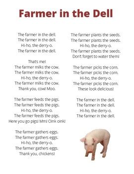 Farm Themed Preschool Songs by Montessori Minds of Idaho | TPT