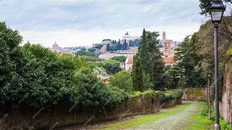 Premium Photo View Of Capitoline Hill From Aventine Hill In Rome