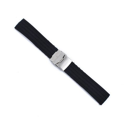 Silicone Watch Strap 18 20 22 24mm Waterproof Soft Rubber Band Quick Release Ebay