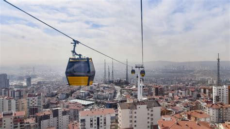 Ankaradaki teleferik seferleri süresiz askıya alındı