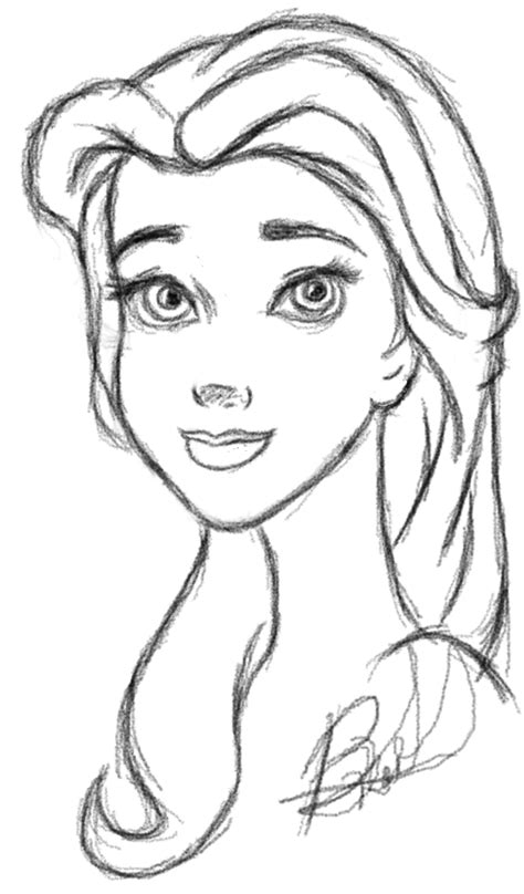 Disney Princess Pencil Drawing Images Bestpencildrawing Nbkomputer