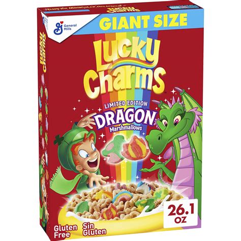 Ounce Lucky Charms With Dragon Marshmallows