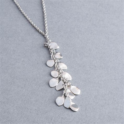 Rainfall Sterling Silver Necklace Tulip Jewellery