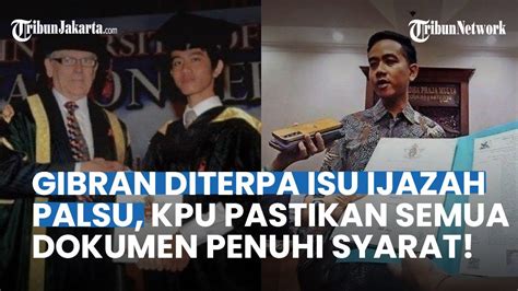 KPU Pastikan Dokumen Gibran Penuhi Syarat Daftar Pemilu Buntut Isu