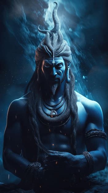 Premium AI Image | A poster for the movie shiva.