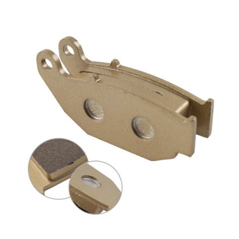 Pc Champagne Gold Brass Fiber Rear Brake Pads Fit For Honda Crf L