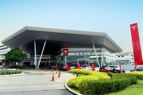 Tesla opens its first showroom and service center in Thailand