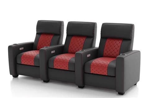 0797_Mezzanine Custom Seat_Diamond Stitching | CinemaTech