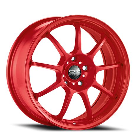 OZ Racing Alleggerita HLT RD Rims & Wheels Red, 18.0x8.5 - Group-A Wheels