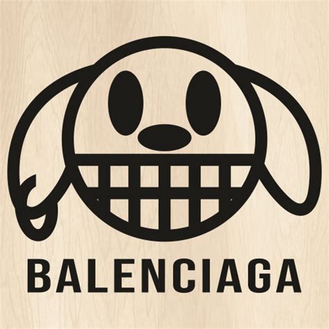 Balenciaga Cartoon SVG, Download Balenciaga Clothing brand Logo Vector File, Luxury Brand Logo ...