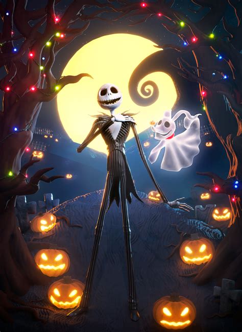 ArtStation - Nightmare Before Christmas (Halloween Special)