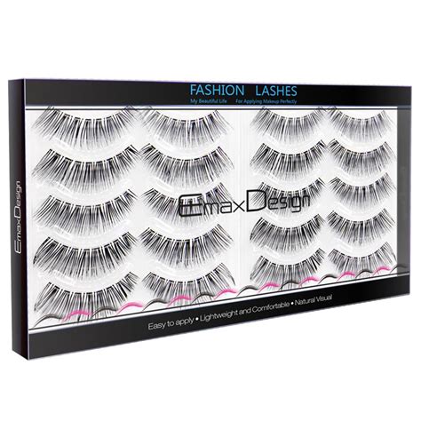 Amazon Emaxdesign Pairs Fake Eyelashes Multipack Natural D