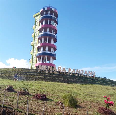 INDAHNYA Panorama Tapsel Dari Menara Pandang Kebun Raya Sipirok Warta