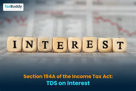 Section 194a Tds On Interest Income Explained