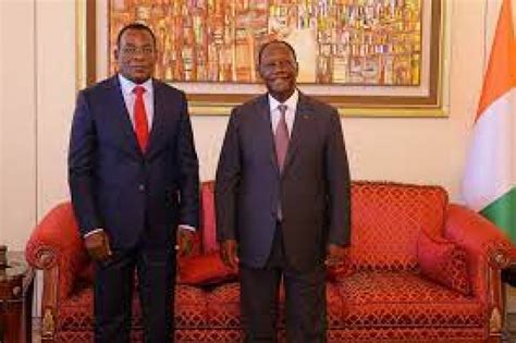 Côte d Ivoire Alliance RHDP FPI Ouattara et Affi signent un accord