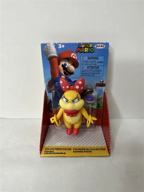 JAKKS PACIFIC SUPER Mario Wendy Koopa 2 5 Action Figure