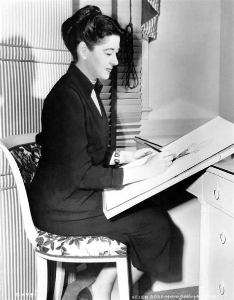 Studio Portrait Of Oscar Winning Mgm Costume Designer Helen Rose