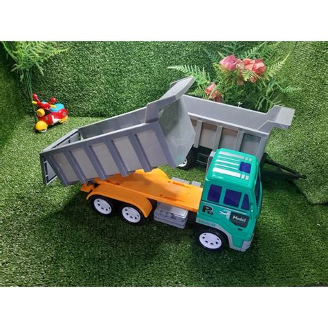 Big Dump Truck Trailer Toy | Shopee Malaysia