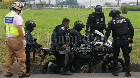 Video Se Accidenta Motopatrullero De La Policía Estatal El Buen Tono