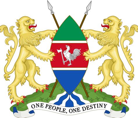 Made an arms of a fictitious East African Federation, a union formed by Tanganyika, Zanzibar and ...