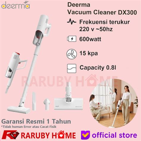 Promo DEERMA DX300 VACUUM VACUM CLEANER HANDHELD PENYEDOT DEBU LANTAI