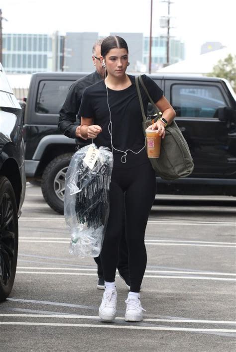 CHARLI D’AMELIO Arrives at Dance Practice in Hollywood 09/10/2022 ...