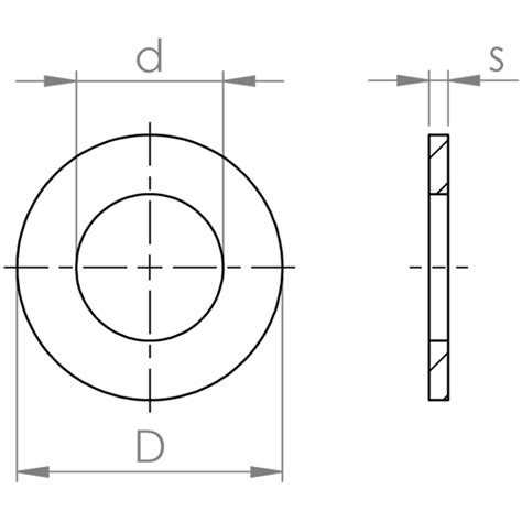 Flat Washers Iso Hv Fa Be Ro Srl