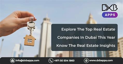 Explore The Top Real Estate Companies In Dubai This Year Know The