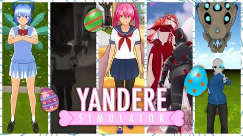 Os Melhores Easter Eggs De Yandere Simulator Youtube