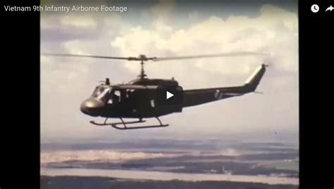 9th Infantry Vietnam Chopper Footage Us Army Videos