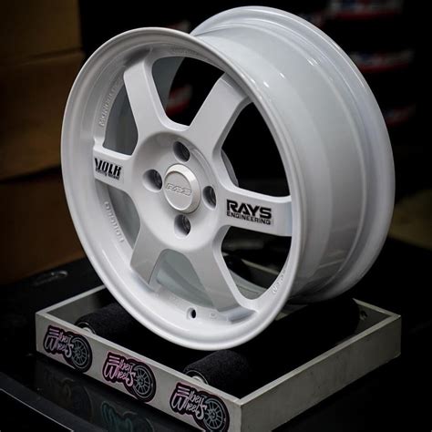 Jual Velg Racing Mobil VOLK RAYS TE37 OG Flow Forming Ring 15 PCD 4x100