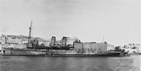 Seaplane Carrier Hms Engadine The First Carrier To Participate In A