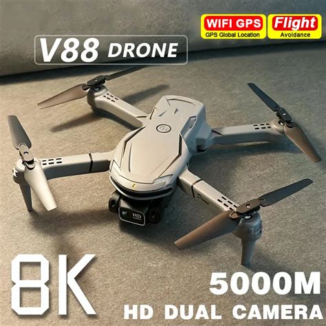 HD Mini V88 Drone 8K 5G GPS Professional Aerial Photography Remote