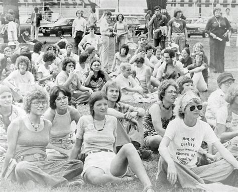 Rally For Equal Rights Amendment 1976 Part Of The Crowd A… Flickr