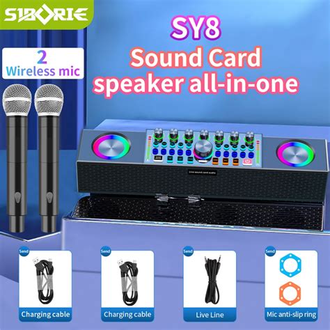 Jual Siborie Codsy Hitam Putih Soundcard Speaker All In One